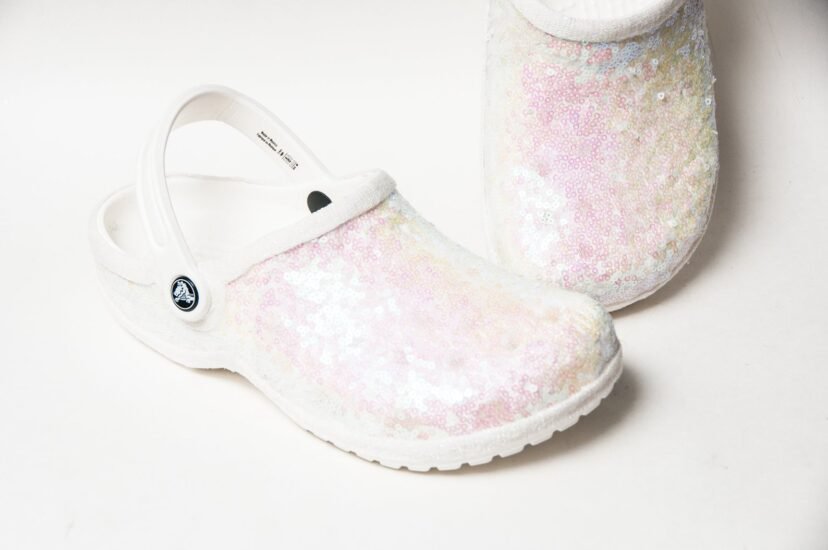 Bridal crocs are now a thing Picture: Princess Pumps/Etsy