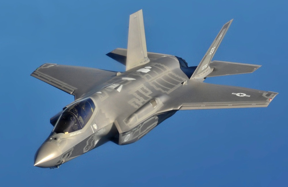 Lockheed Martin F35 Lightning II Stealth Fighter Master Sgt. Donald R. Allen/Wikimedia